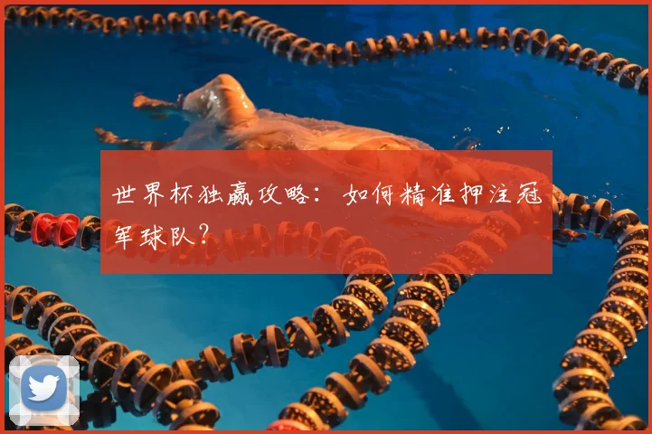 世界杯独赢攻略：如何精准押注冠军球队？